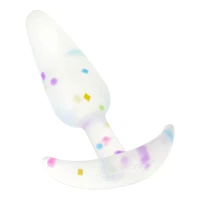 Confetti Butt Plug 3 Inch - Sexology