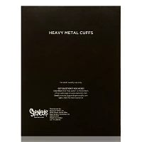Red Metal Handcuffs - Pleasure Bound