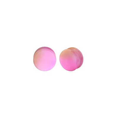 Pink Jade Stone Plugs