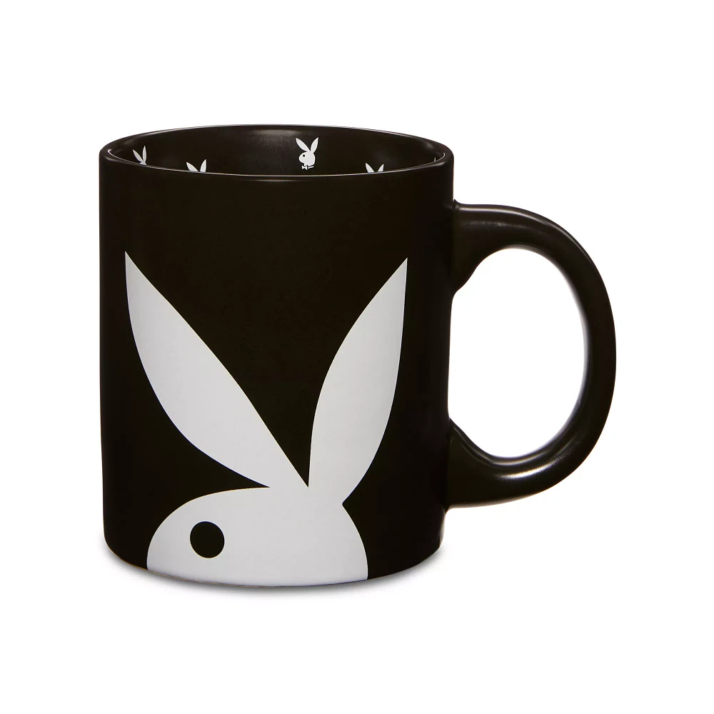 Black Playboy Logo Coffee Mug - 20 oz.