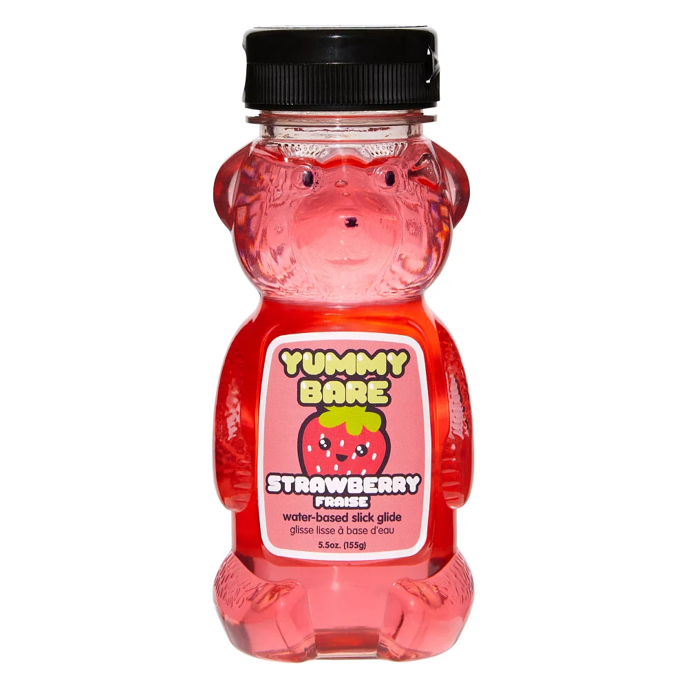 Yummy Bare Strawberry Flavored Lube - 5.5 oz.