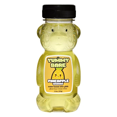 Yummy Bare Pineapple Flavored Lube - 5.5 oz.