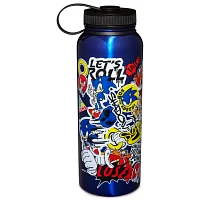 Sonic the Hedgehog Sticker Water Bottle - 40 oz.