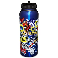 Sonic the Hedgehog Sticker Water Bottle - 40 oz.