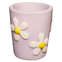 Lilac Daisy Shot Glass - 2 oz.