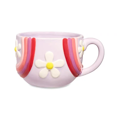 Molded Flower Soup Mug - 25.5 oz.