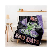 Stitch No Bad Days Fleece Blanket - Lilo & Stitch