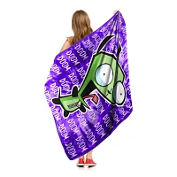 Invader Zim Doom Fleece Blanket