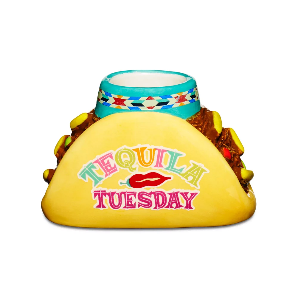 Tequila Tuesday Taco Shot Glass - 2 oz.
