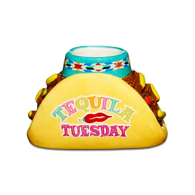 Tequila Tuesday Taco Shot Glass - 2 oz.