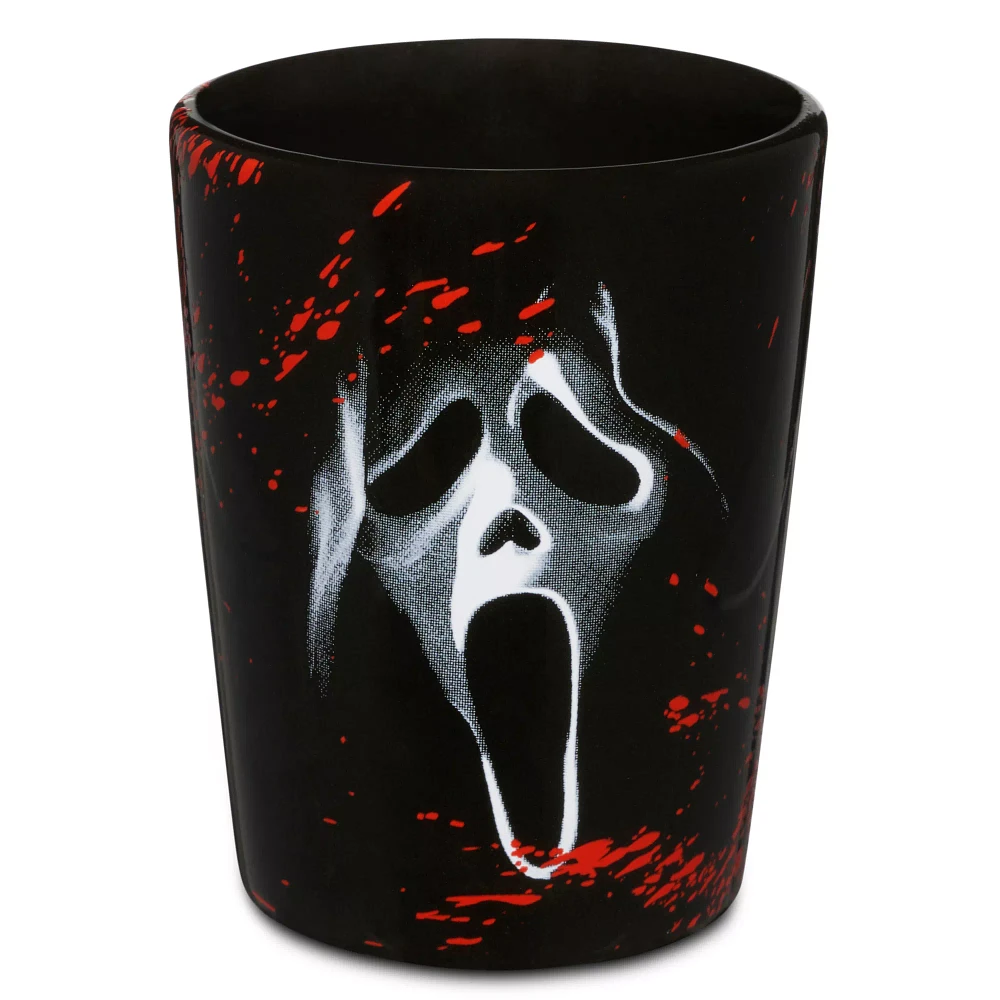 Ghost Face Lives Shot Glass