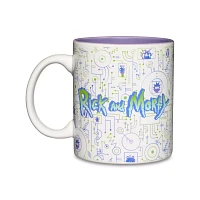 Tech Pattern Alien Rick and Morty Coffee Mug -  20 oz.