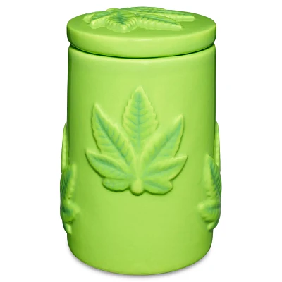 Puffy Leaf Stash Jar - 3.4 oz.
