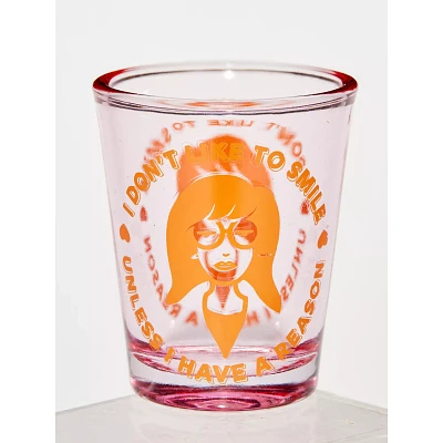 Don't Like to Smile Daria Shot Glass - 2 oz.