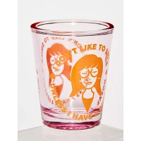 Don't Like to Smile Daria Shot Glass - 2 oz.