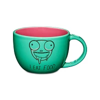 Gir I Eat Food Soup Mug with Spoon - Invader Zim