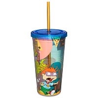 Running Rugrats Cup with Straw - 20 oz.