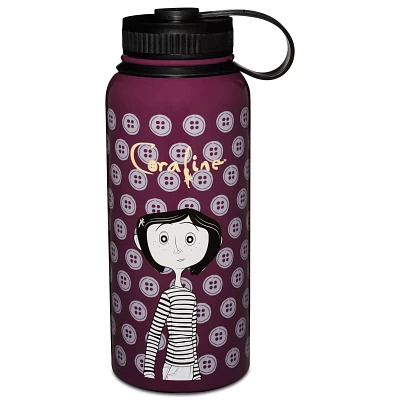 Coraline Button Eyes Water Bottle - 32 oz.