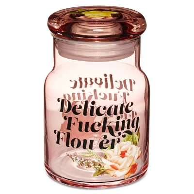 Delicate Fucking Flower Stash Jar - 5.6 oz.