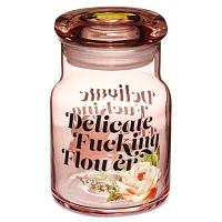 Delicate Fucking Flower Stash Jar - 5.6 oz.