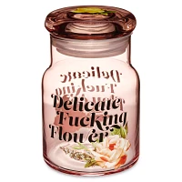 Delicate Fucking Flower Stash Jar - 5.6 oz.