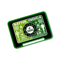 Weed Info Guide 2 in 1 Storage Tray