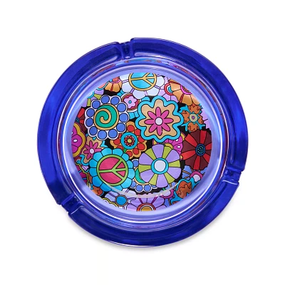Flower Peace Sign Ashtray