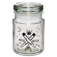 Weed Witch Stash Jar and Ashtray Set