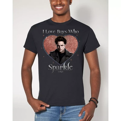 I Love Boys Who Sparkle T Shirt - Twilight