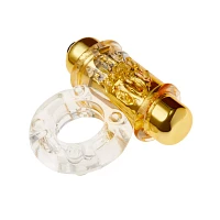 Power Package Metallic Vibrating Cock Ring - Hott Love Extreme