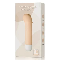 10-Speed Dino Rechargeable Bullet Vibrator - 4 Inch