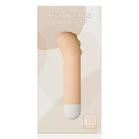 10-Speed Dino Rechargeable Bullet Vibrator - 4 Inch