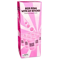 Beer Pong With My Bitches Cup and Ball Set