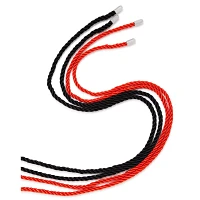 Silky Shackles Black and Red Rope Set - Pleasure Bound