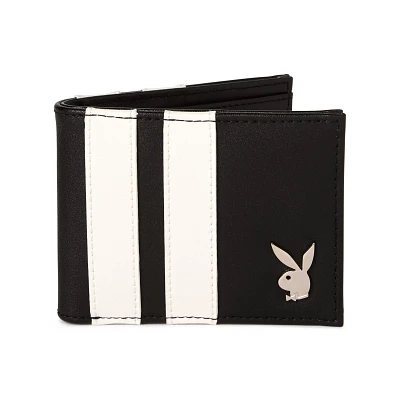 Black Varsity Playboy Bifold Wallet