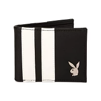 Black Varsity Playboy Bifold Wallet