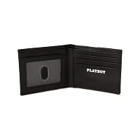 Black Varsity Playboy Bifold Wallet