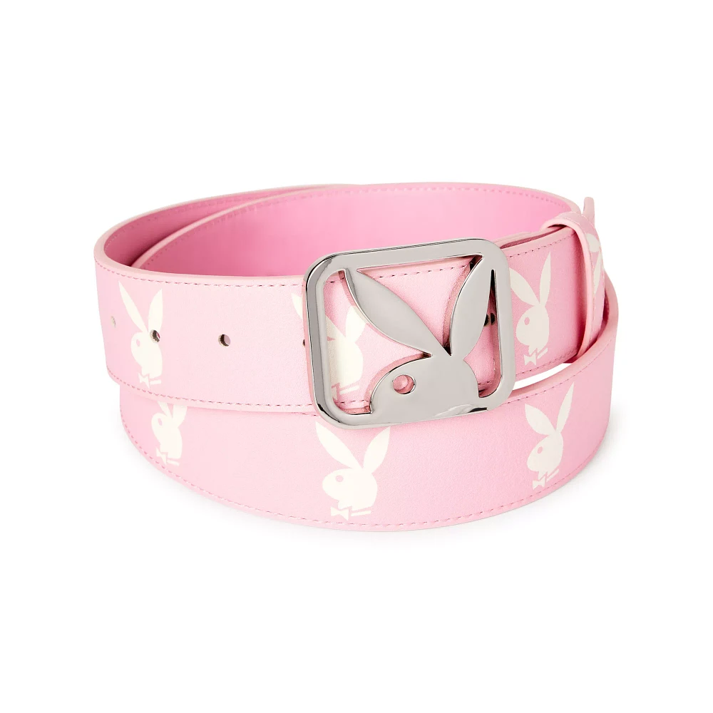 Playboy Bunny Logo Belt Pink