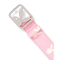 Playboy Bunny Logo Belt Pink