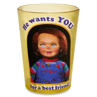 He Wants You Chucky Shot Glass - 1.5 oz.