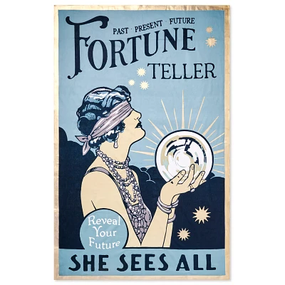 Vintage Fortune Teller Tapestry