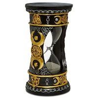 Gold Wiccan Hourglass