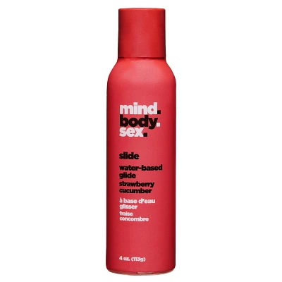 Strawberry Cucumber Flavored Water-Based Glide - 4 oz.