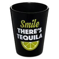 Smile There's Tequila Shot Glass - 2 oz.