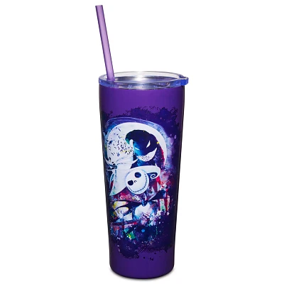 Splatter The Nightmare Before Christmas Cup with Straw - 22 oz.