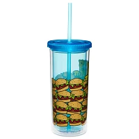 SpongeBob Squarepants Krabby Patties Cup with Straw - 20 oz.