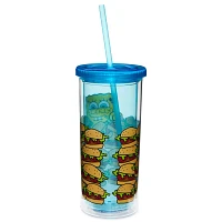 SpongeBob Squarepants Krabby Patties Cup with Straw - 20 oz.