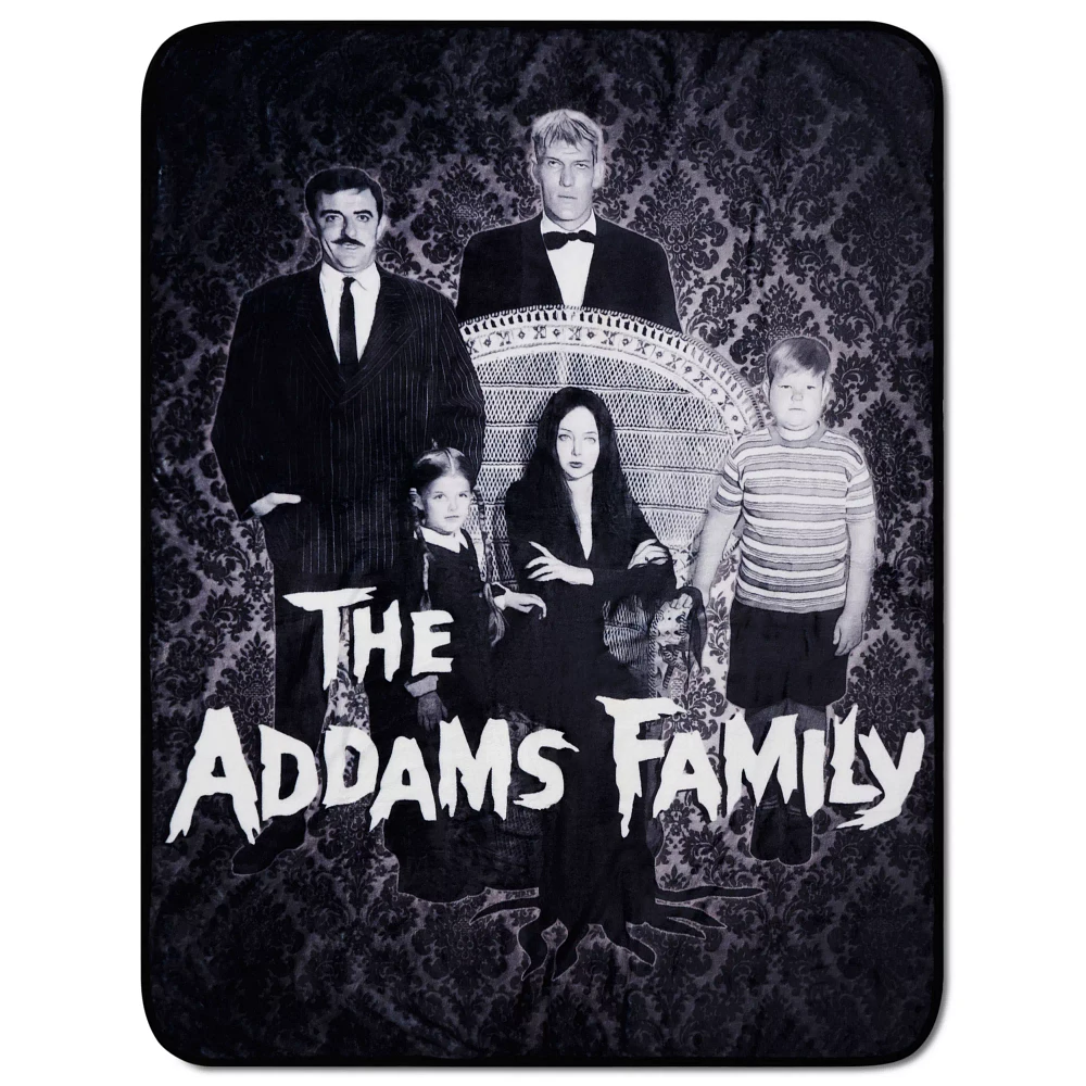 Addams Family Photo Fleece Blanket - The Addams Family