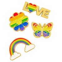 Multi-Pack Rainbow Pride Pin Set - 4 Pack