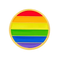 Multi-Pack So Gay Rainbow Pin Set - 4 Pack